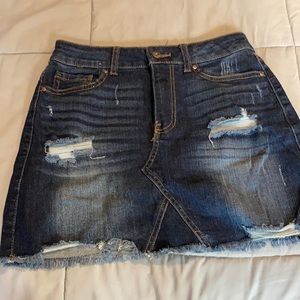 Jean skirt